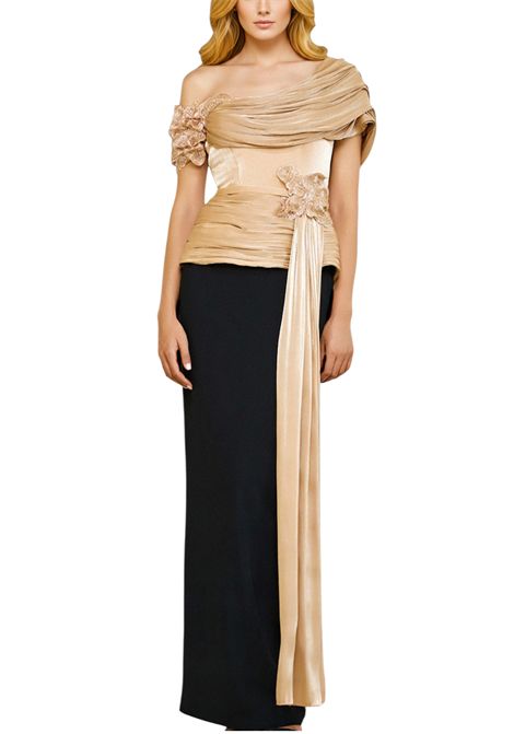 coordinato corpetto e gonna MAESTRI | Abiti | 5263 5263FORO/NERO